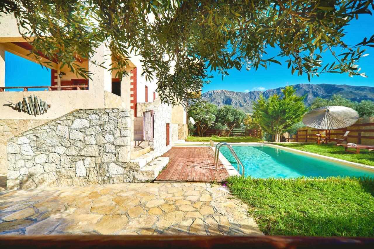 Villa Evenos Of 3 Bedrooms - Irida Country House Of 2 Bedrooms With Private Pools Elafonísi Eksteriør bilde