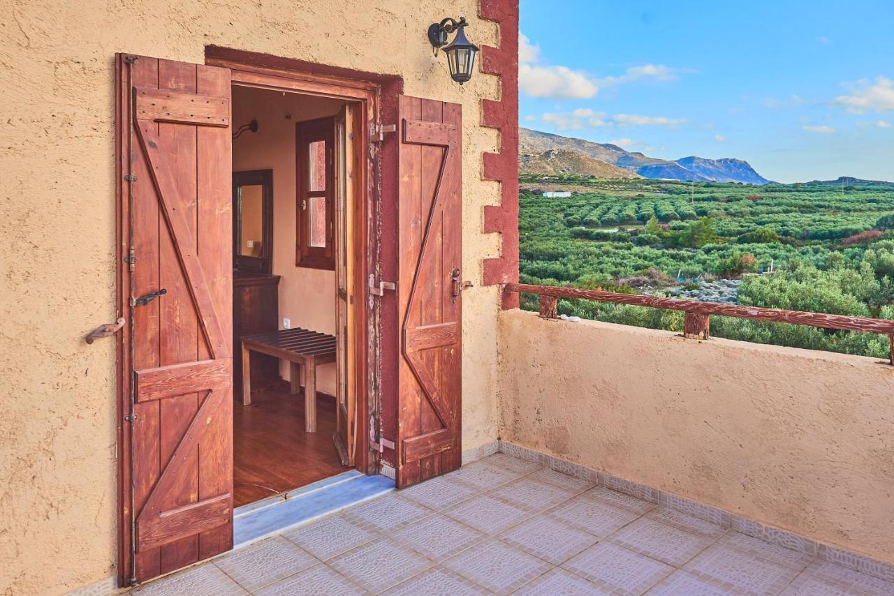 Villa Evenos Of 3 Bedrooms - Irida Country House Of 2 Bedrooms With Private Pools Elafonísi Eksteriør bilde