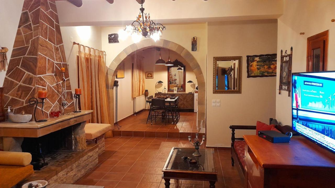 Villa Evenos Of 3 Bedrooms - Irida Country House Of 2 Bedrooms With Private Pools Elafonísi Eksteriør bilde