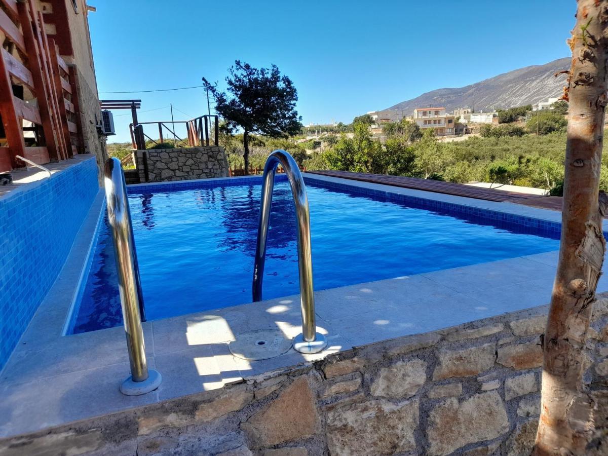 Villa Evenos Of 3 Bedrooms - Irida Country House Of 2 Bedrooms With Private Pools Elafonísi Eksteriør bilde