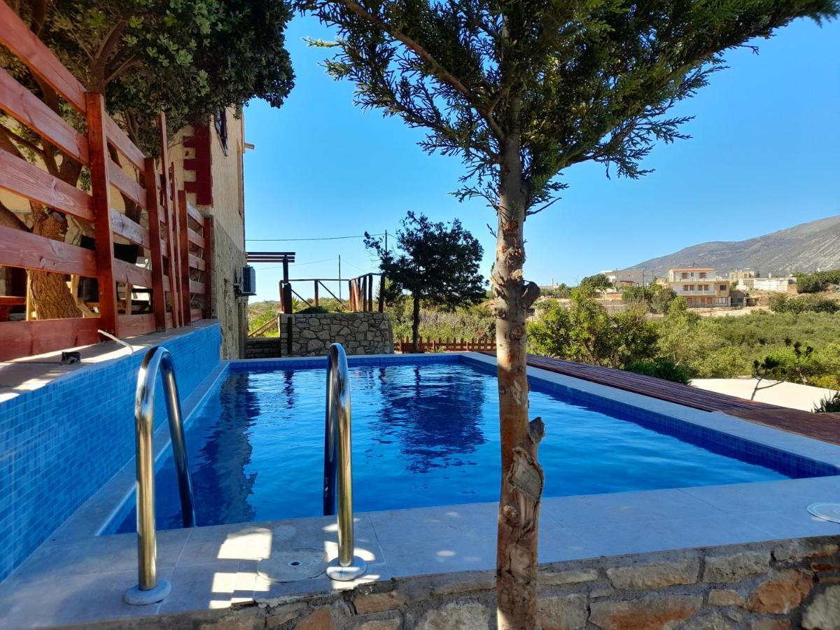 Villa Evenos Of 3 Bedrooms - Irida Country House Of 2 Bedrooms With Private Pools Elafonísi Eksteriør bilde